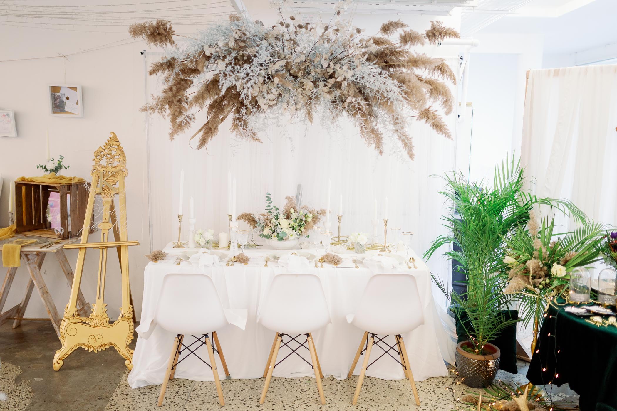 Wedding Bazaar Brno - stůl