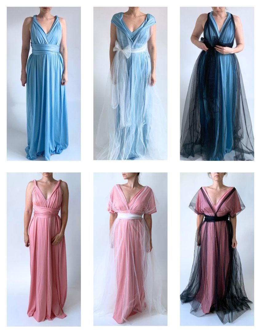 NILPLA komplet s tylovými šaty 1