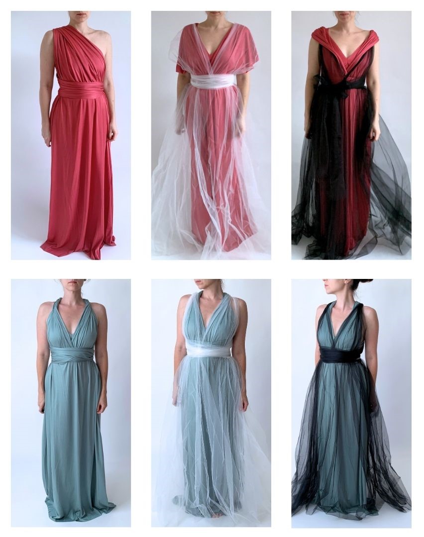 NILPLA komplet s tylovými šaty 2