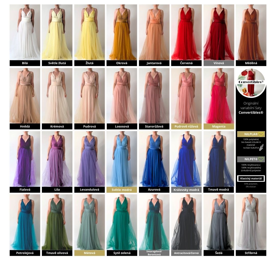 Všechny barvy kompletů