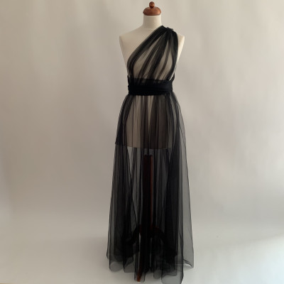 Dlouhé krycí tylové šaty Convertibles®