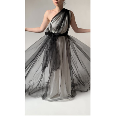 Dlouhé krycí tylové šaty Convertibles®