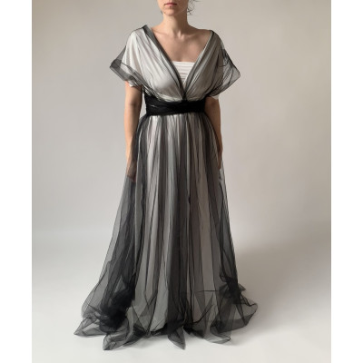 Dlouhé krycí tylové šaty Convertibles®