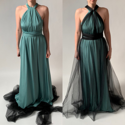 KOMPLET dlouhých tylových a variabilních šatů Convertibles®