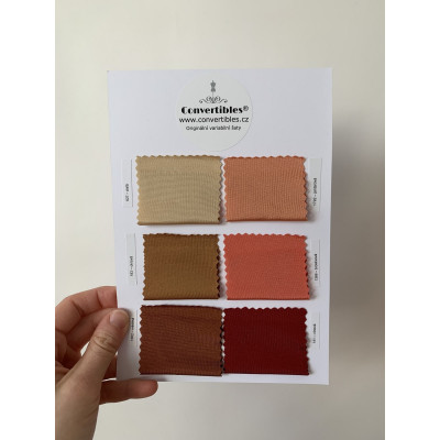 Vzorník vybraných barev