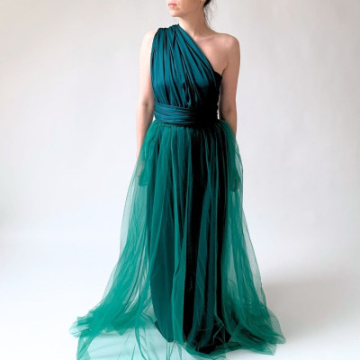 KOMPLET dlouhých šatů Bohème Convertibles® NILPET® a tylové sukně