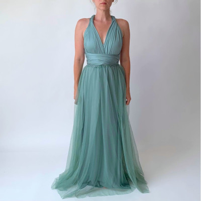 KOMPLET dlouhých šatů Bohème Convertibles® NILPLA® a tylové sukně