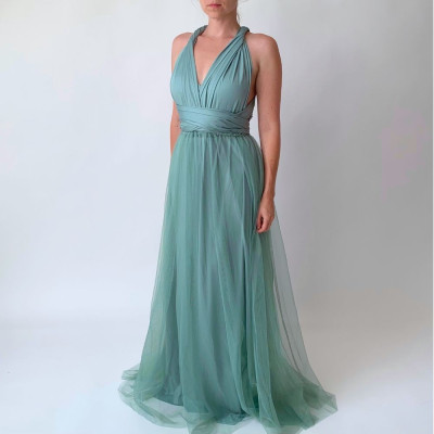 KOMPLET dlouhých šatů Bohème Convertibles® NILPLA® a tylové sukně