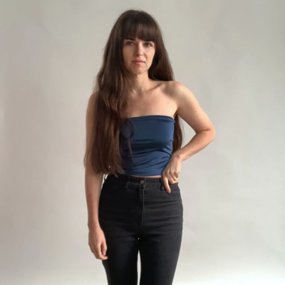 Samostatné bolerko - top pod variabilní šaty