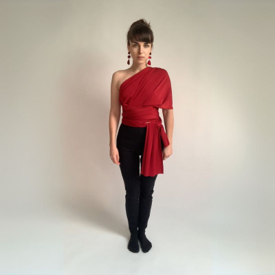 Variabilní CROP TOP Bohème