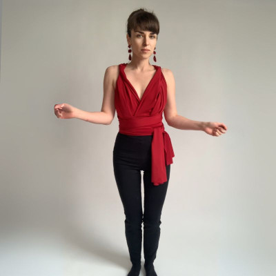 Variabilní CROP TOP Bohème