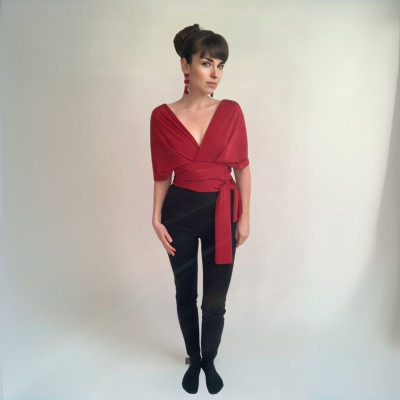 Variabilní CROP TOP Bohème