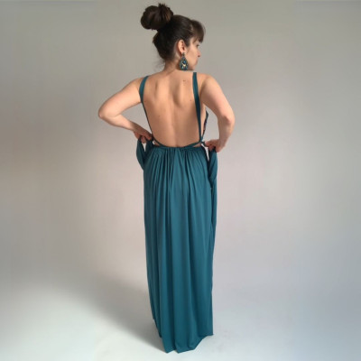 KOMPLET dlouhých šatů Bohème a skryté podprsenky Convertibles® NILPET®