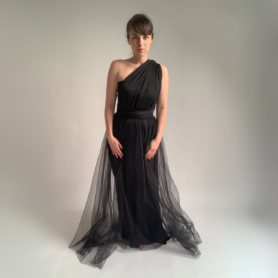 KOMPLET dlouhých šatů Bohème Convertibles® NILPET® a tylové sukně