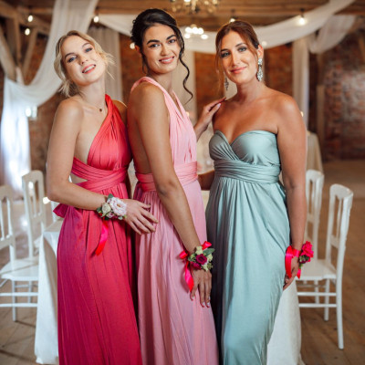 Variabilní šaty Convertibles® NILPLA® z kolekce Bohème s bandeau topem