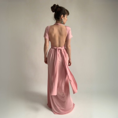 Dlouhé variabilní šaty Convertibles® střihu Bohème s bandeau topem