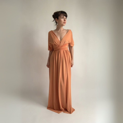 Dlouhé variabilní šaty Convertibles® střihu Bohème s bandeau topem