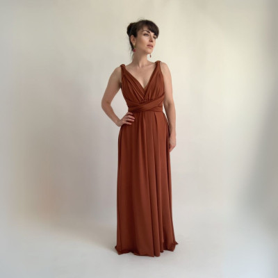 Dlouhé variabilní šaty Convertibles® střihu Bohème s bandeau topem