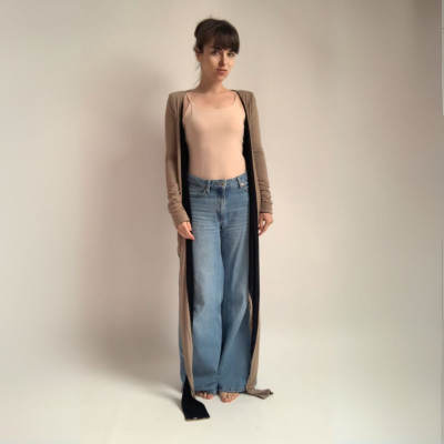 Oboustranný crop top s rukávy Longevita Convertibles® Bamboo