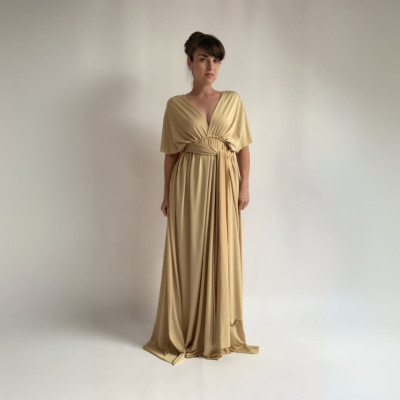 Dlouhé variabilní šaty Convertibles® střihu Bohème s bandeau topem