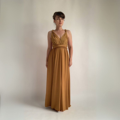 Dlouhé variabilní šaty Convertibles® střihu Bohème s bandeau topem