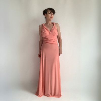 Set CROP TOP Bohème + dlouhá sukně