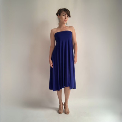 Samostatná sukně v délce midi, materiál NILPET®