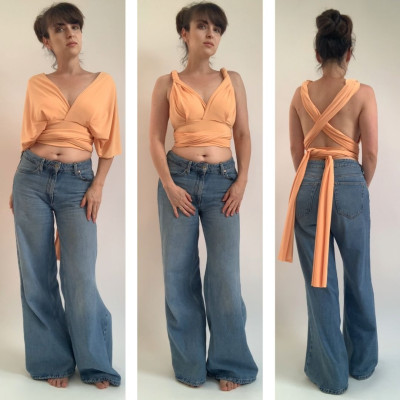 Variabilní CROP TOP Bohème