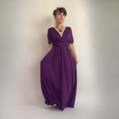 Dlouhé variabilní šaty Convertibles® střihu Bohème s bandeau topem