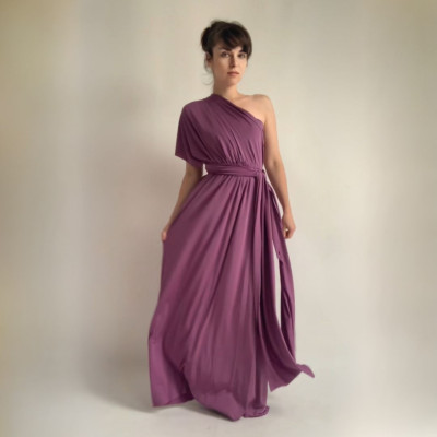 Dlouhé variabilní šaty Convertibles® střihu Bohème s bandeau topem