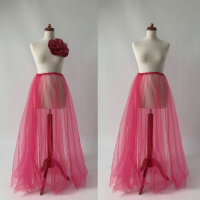 KOMPLET - velká květina + tylová sukně