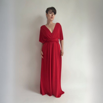 Dlouhé variabilní šaty Convertibles® střihu Bohème s bandeau topem