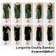 Variabilní oboustranné šaty Convertibles® Bamboo Longevita s rukávy