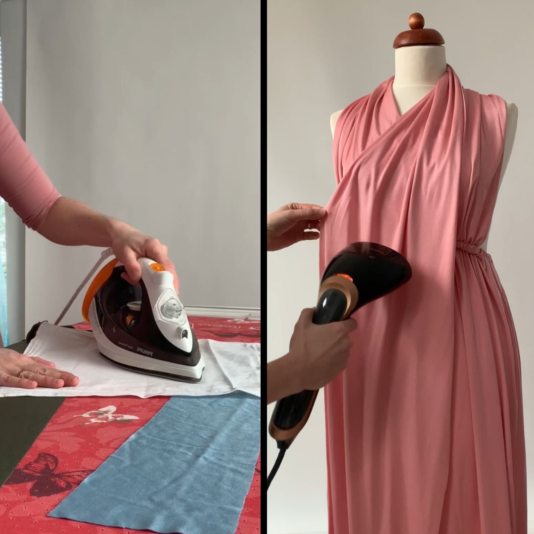 napařování a žehlení