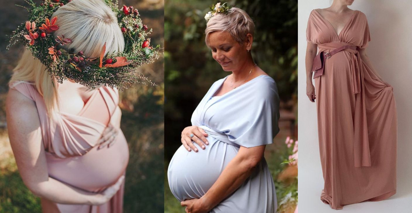 Šaty pro těhotenství i po porodu: jak vybrat správně